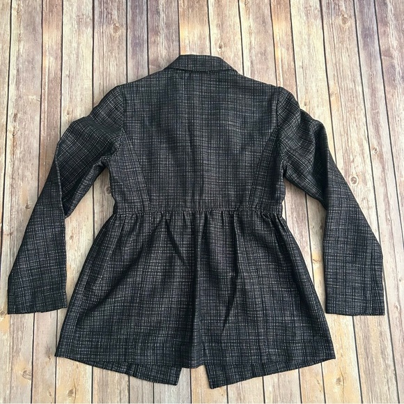 J. Jill Black and White Tweed Jacket | Size 4 - Picture 4 of 5